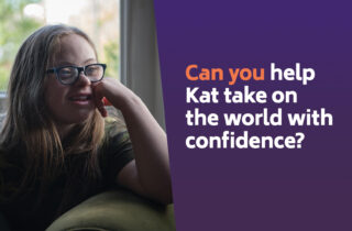 Can you help Kat take on the world with confidence?